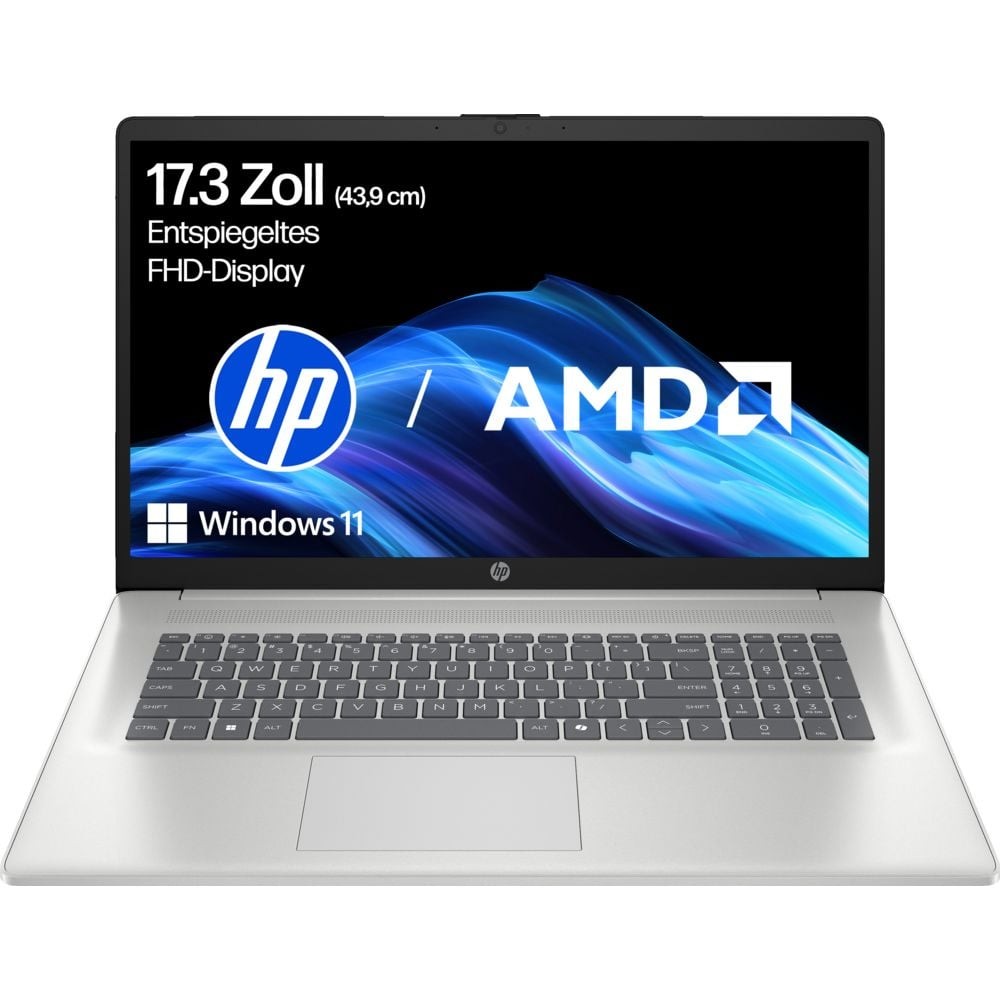 HP 17-cp2334ng - 17,3 Zoll - AMD Ryzen™ 3 7320U - 8 GB - 512 GB Radeon™ 610M - Windows 11 Home