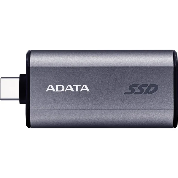 ADATA External SSD SC750 500 GB, Externe SSD (schwarz/titan, USB-C 3.2 Gen 2 (10 Gbit/s))