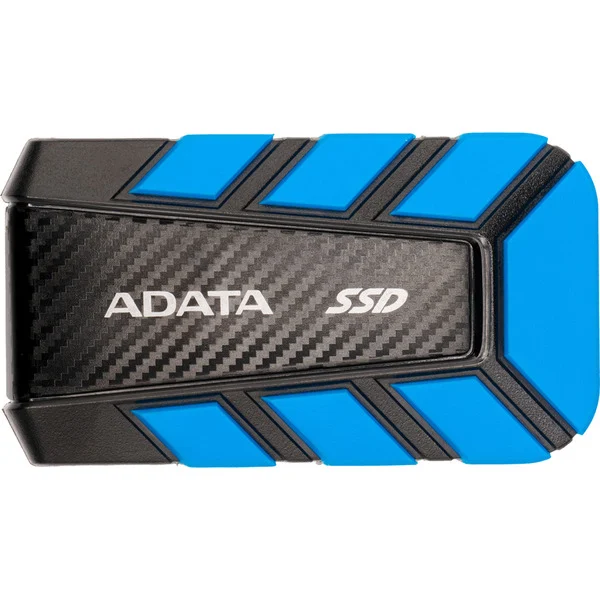 ADATA External SSD SD820 1 TB, Externe SSD (schwarz/blau, USB-C 3.2 Gen 2 (10 Gbit/s))