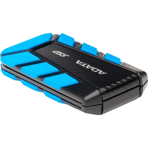 ADATA External SSD SD820 1 TB, Externe SSD (schwarz/blau, USB-C 3.2 Gen 2 (10 Gbit/s)) - Bild 2