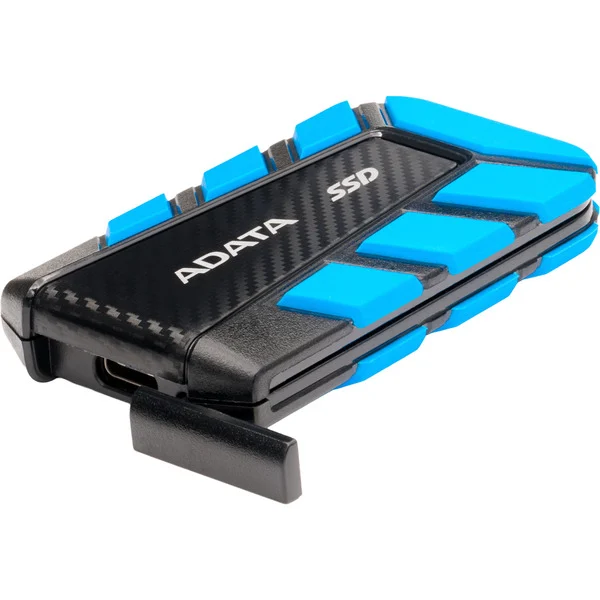ADATA External SSD SD820 1 TB, Externe SSD (schwarz/blau, USB-C 3.2 Gen 2 (10 Gbit/s)) - Bild 3