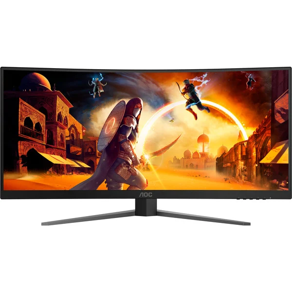 AOC CU34G4Z, Gaming-Monitor (86.4 cm (34 Zoll), schwarz (matt), WQHD, Fast-VA, Curved, USB-Hub, HDR, 240Hz Panel) - Bild 3