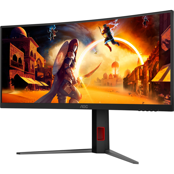 AOC CU34G4Z, Gaming-Monitor (86.4 cm (34 Zoll), schwarz (matt), WQHD, Fast-VA, Curved, USB-Hub, HDR, 240Hz Panel) - Bild 4