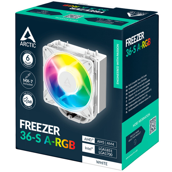 ARCTIC Freezer 36-S A-RGB White, CPU-Kühler - Bild 7