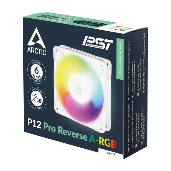 ARCTIC P12 Pro Reverse A-RGB, Gehäuselüfter - Bild 6