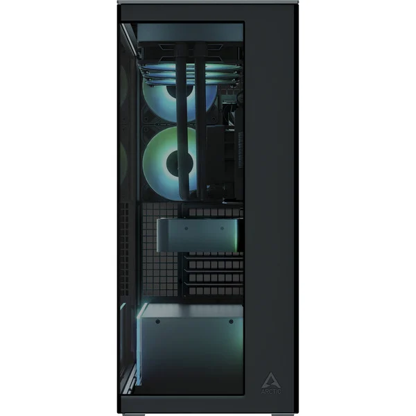 ARCTIC Xtender , Tower-Gehäuse (schwarz (matt), Tempered Glass x 2 (getönt)) - Bild 3