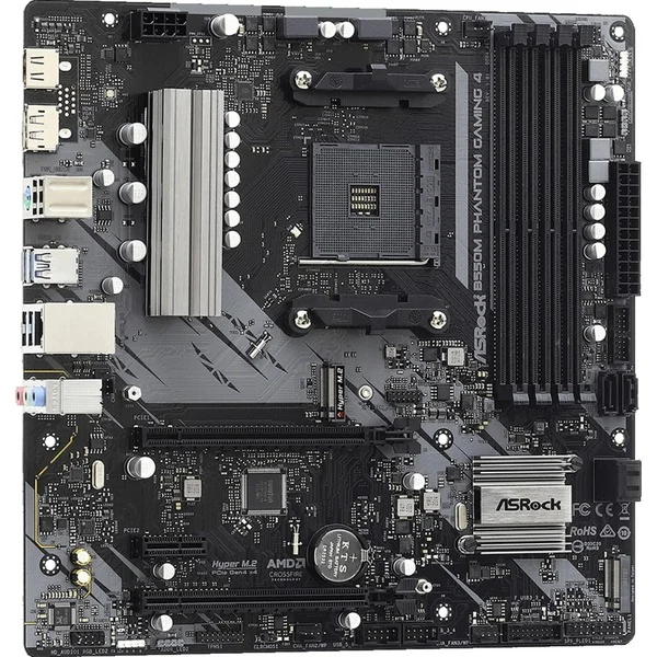 ASRock B550M PHANTOM GAMING 4, Mainboard - Bild 3