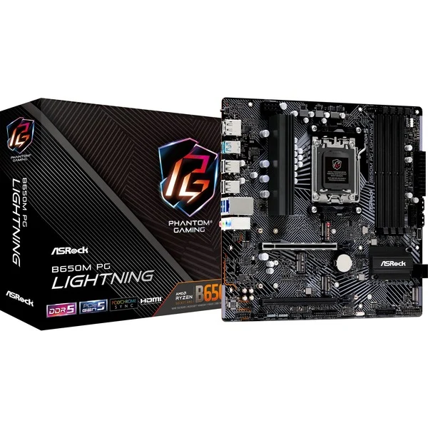 ASRock B650M PG LIGHTNING, Mainboard