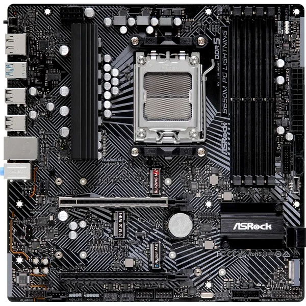 ASRock B650M PG LIGHTNING, Mainboard - Bild 2