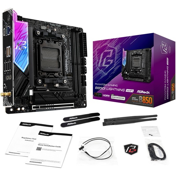 ASRock B850I Lightning WiFi, Mainboard - Bild 8
