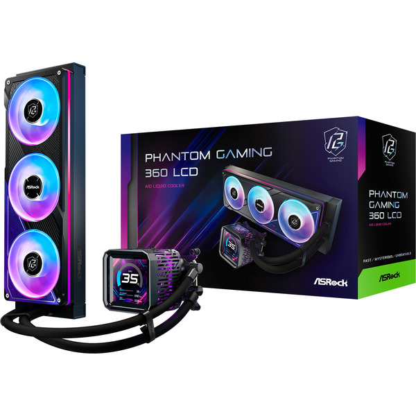 ASRock Phantom Gaming 360 LCD, Wasserkühlung - Bild 13