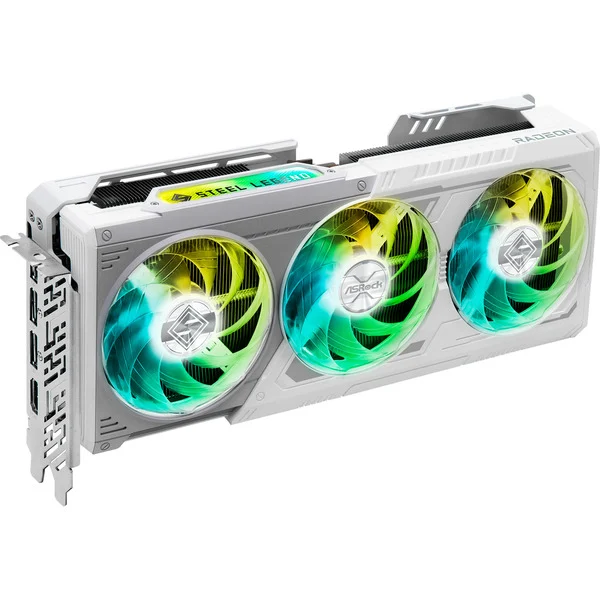 ASRock Radeon RX 9070 XT Steel Legend 16GB, Grafikkarte - Bild 3