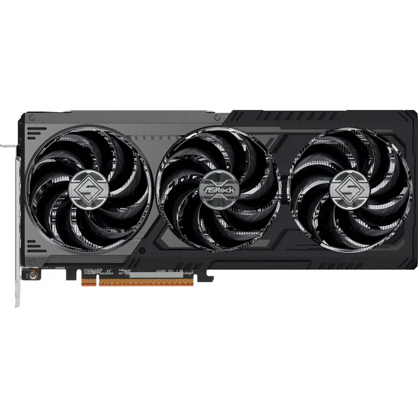 ASRock Radeon RX 9070 XT Steel Legend Dark 16GB, Grafikkarte - Bild 2