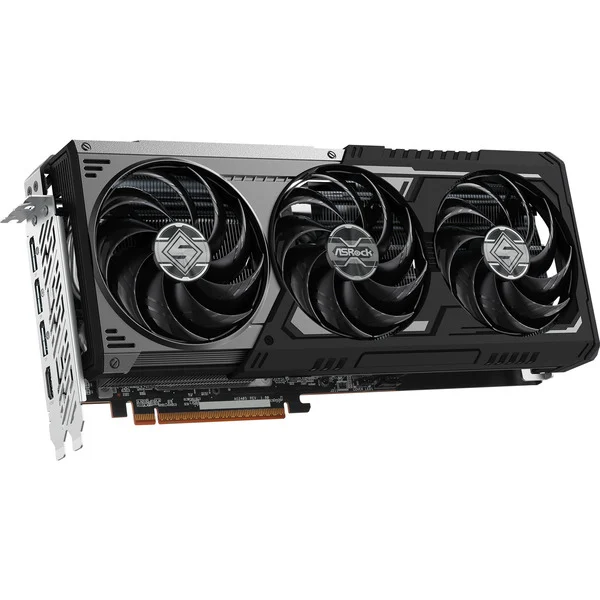 ASRock Radeon RX 9070 XT Steel Legend Dark 16GB, Grafikkarte - Bild 3