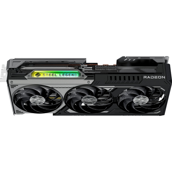 ASRock Radeon RX 9070 XT Steel Legend Dark 16GB, Grafikkarte - Bild 7