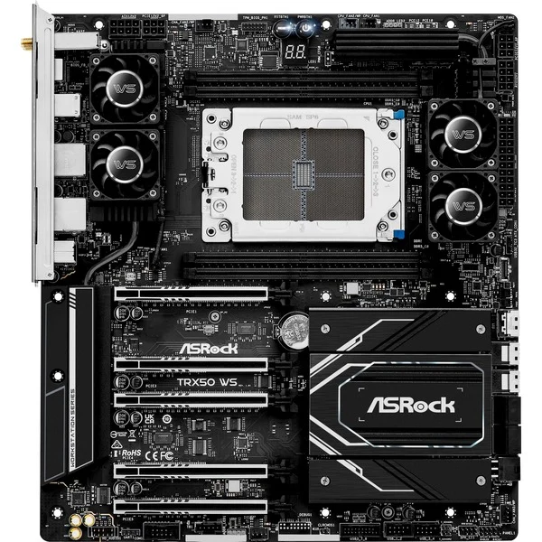 ASRock TRX50 WS, Mainboard - Bild 2