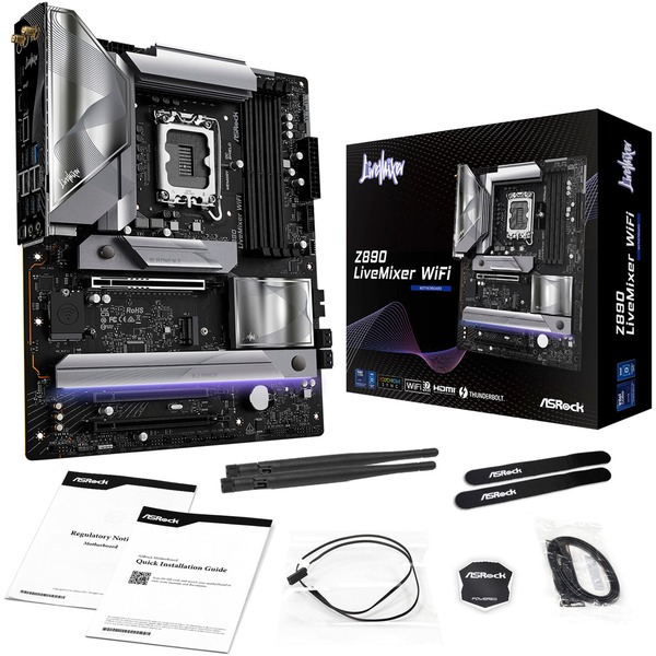ASRock Z890 LiveMixer WiFi, Mainboard - Bild 6