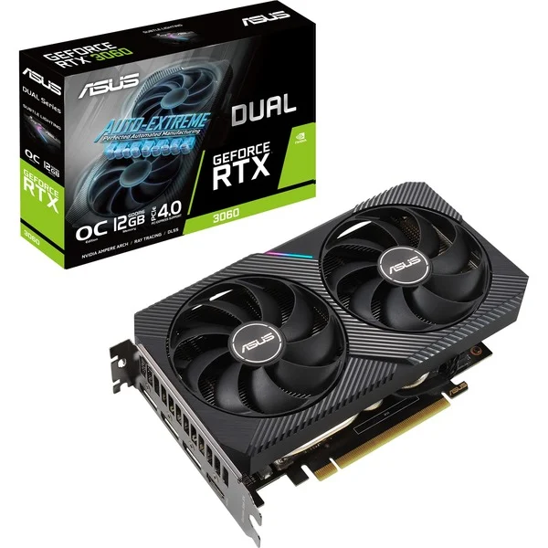 ASUS GeForce RTX 3060 DUAL OC V2 LHR 12GB, Grafikkarte