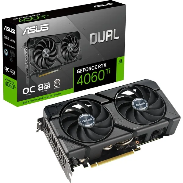 ASUS GeForce RTX 4060 Ti DUAL OC EVO, Grafikkarte