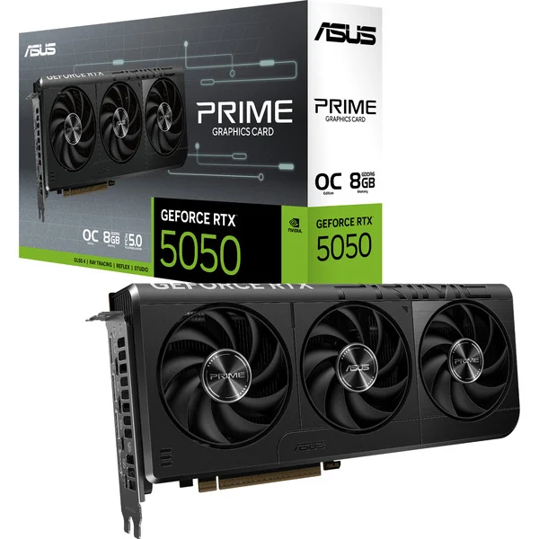 ASUS GeForce RTX 5050 PRIME OC 8GB, Grafikkarte