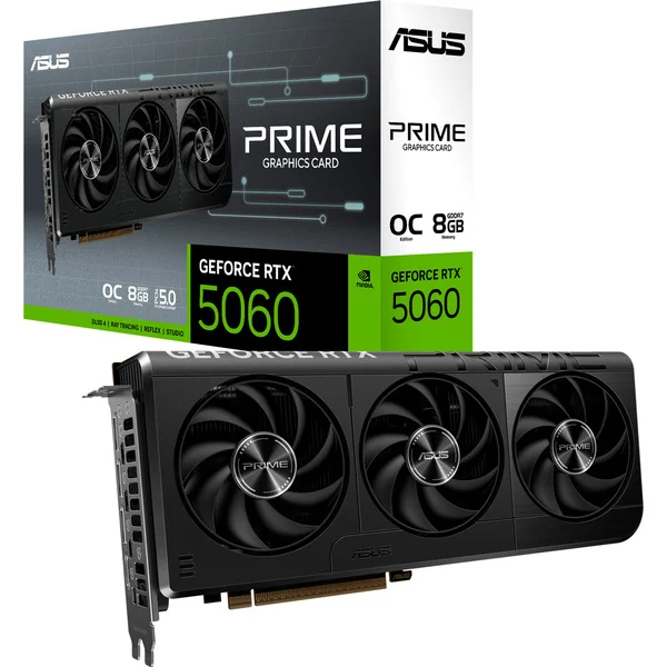 ASUS GeForce RTX 5060 PRIME OC 8GB, Grafikkarte