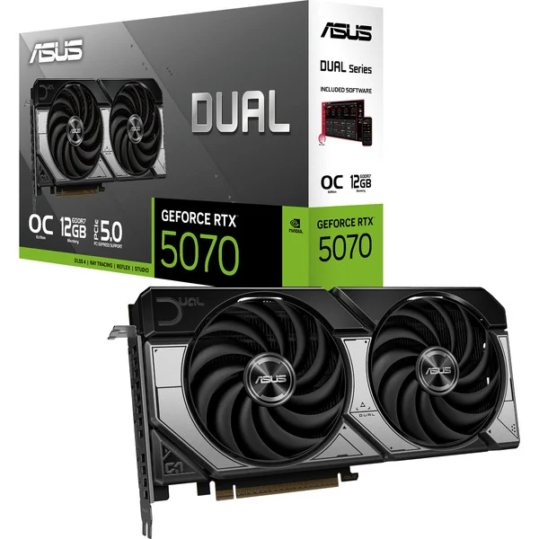 ASUS GeForce RTX 5070 DUAL OC, Grafikkarte