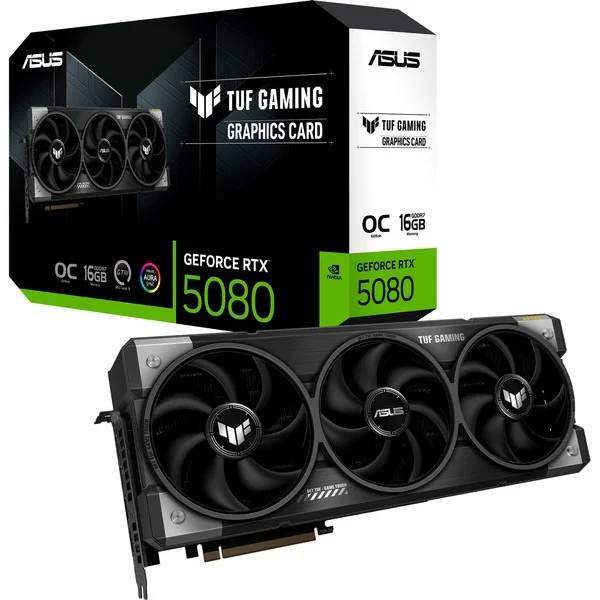 ASUS GeForce RTX 5080 TUF GAMING OC, Grafikkarte