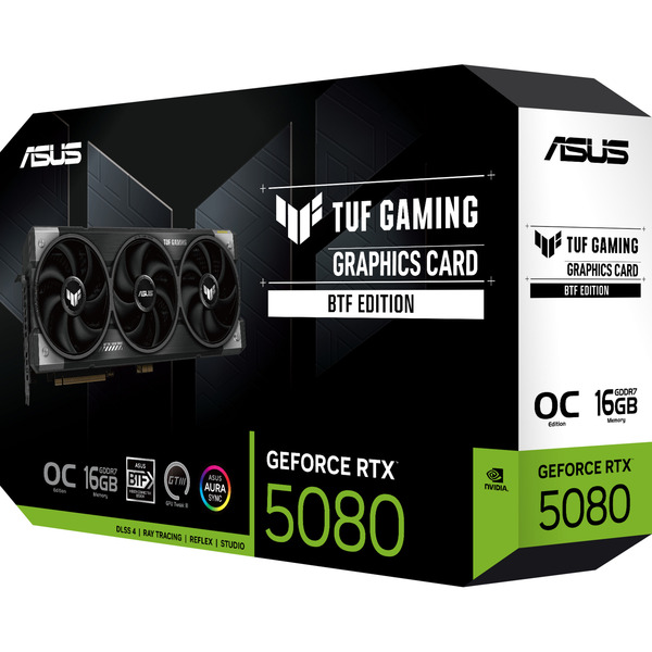 ASUS GeForce RTX 5080 TUF OC BTF Edition, Grafikkarte - Bild 14