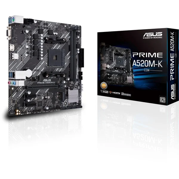 ASUS PRIME A520M-K, Mainboard - Bild 2