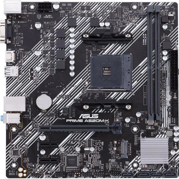 ASUS PRIME A520M-K, Mainboard - Bild 3