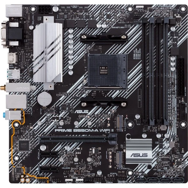 ASUS PRIME B550M-A WIFI II, Mainboard - Bild 2