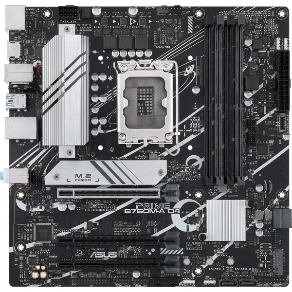 ASUS PRIME B760M-A D4-CSM, Mainboard - Bild 2