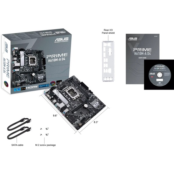 ASUS PRIME H610M-A D4-CSM, Mainboard - Bild 8