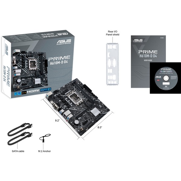 ASUS PRIME H610M-D D4, Mainboard - Bild 8