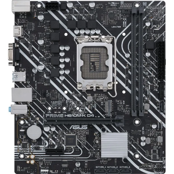 ASUS PRIME H610M-K D4, Mainboard - Bild 2
