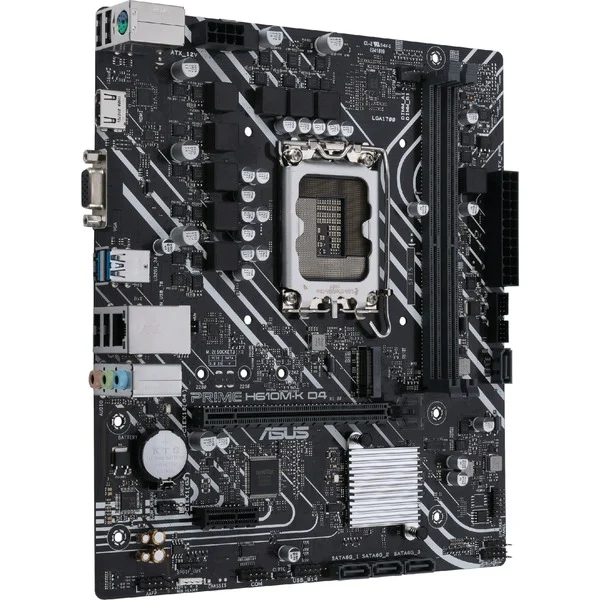 ASUS PRIME H610M-K D4, Mainboard - Bild 3
