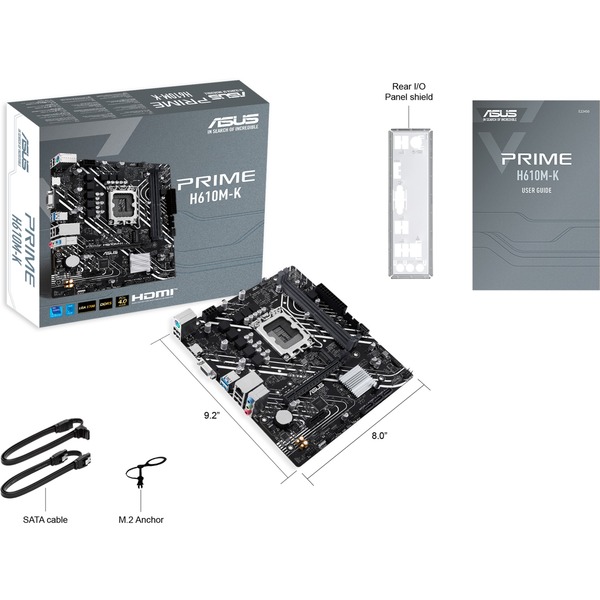 ASUS PRIME H610M-K, Mainboard - Bild 7