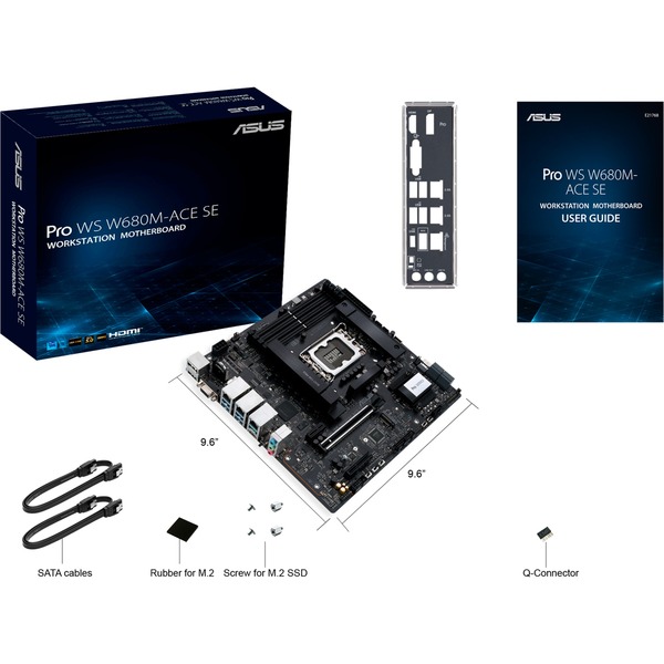 ASUS PRO WS W680M-ACE SE, Mainboard - Bild 4