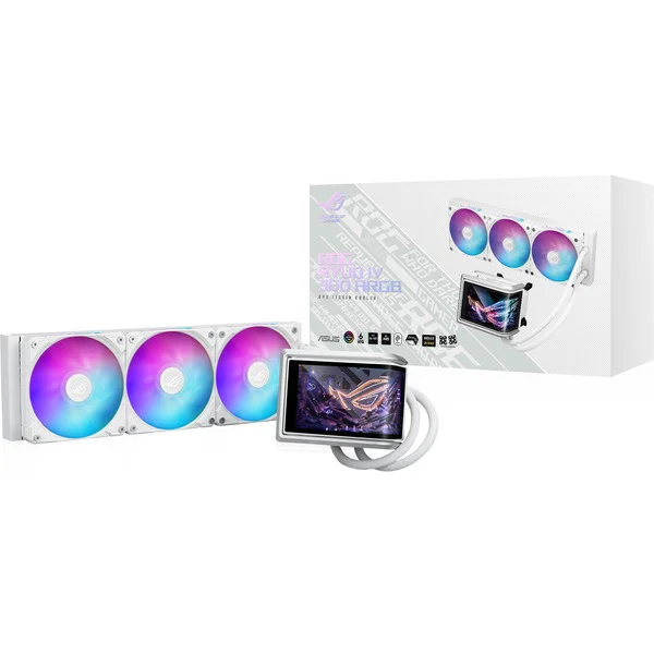 ASUS ROG RYUO IV 360 ARGB WHT, Wasserkühlung