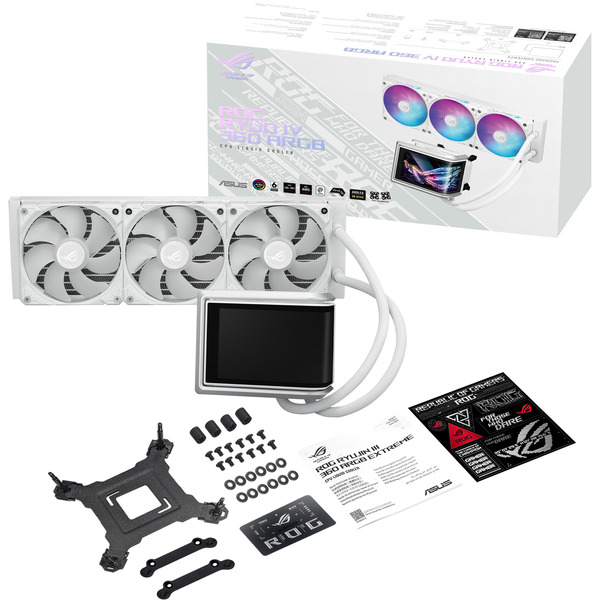 ASUS ROG RYUO IV 360 ARGB WHT, Wasserkühlung - Bild 14