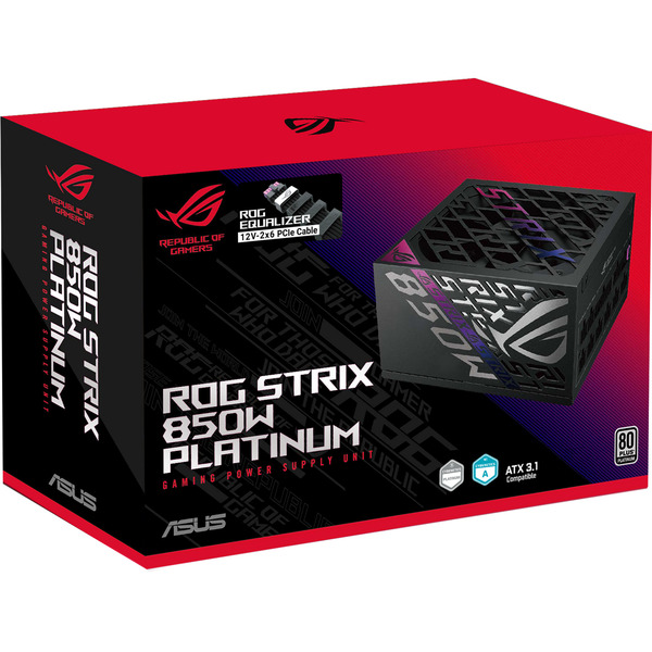 ASUS ROG Strix 850W Platinum (ROG Equalizer), PC-Netzteil - Bild 14