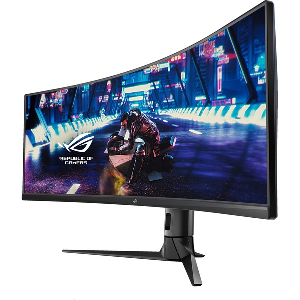 ASUS ROG Strix XG49VQ, Gaming-Monitor (124 cm (49 Zoll), schwarz, UWFHD, VA, Curved, AMD Free-Sync Premium Pro, 144Hz Panel) - Bild 4