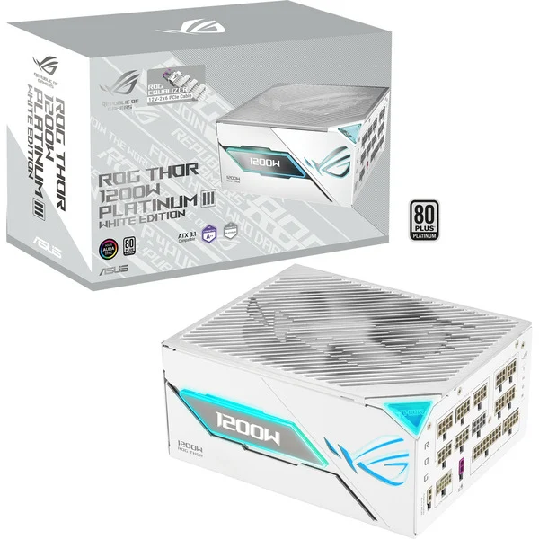 ASUS ROG Thor 1200W Platinum III White Edition (ROG Equalizer), PC-Netzteil