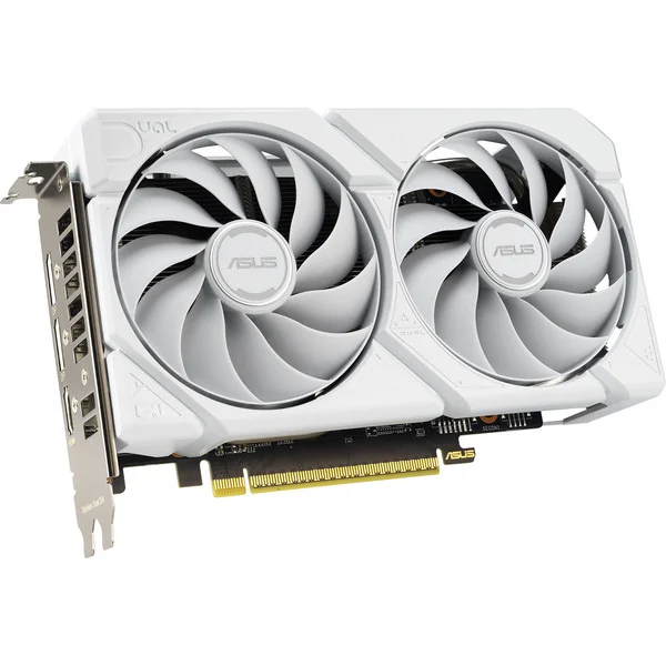 ASUS Radeon RX 9060 XT DUAL WHITE Edition 16GB, Grafikkarte - Bild 2