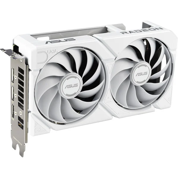 ASUS Radeon RX 9060 XT DUAL WHITE Edition 16GB, Grafikkarte - Bild 3