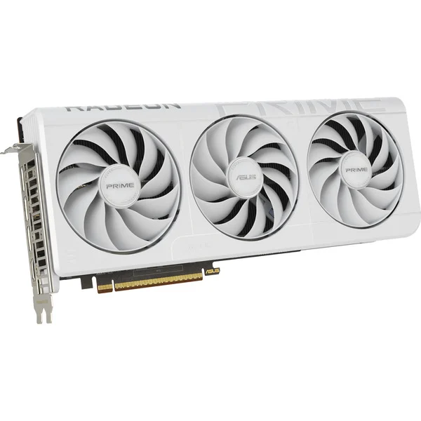 ASUS Radeon RX 9070 XT PRIME WHITE OC Edition, Grafikkarte - Bild 2