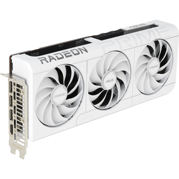 ASUS Radeon RX 9070 XT PRIME WHITE OC Edition, Grafikkarte - Bild 4