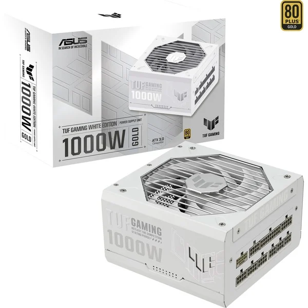 ASUS TUF Gaming 1000W Gold White Edition, PC-Netzteil
