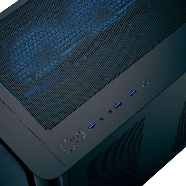 Aerocool P500C-G-BK-v1, Tower-Gehäuse - Bild 6