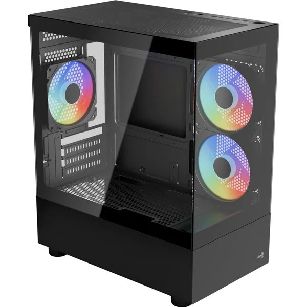 Aerocool Viewport Mini-G-BK-v4 ARGB, Tower-Gehäuse